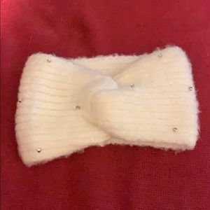 INC White headwrap/ headband